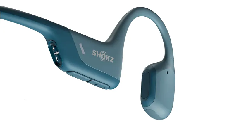 Shokz Openrun Pro Cycle Headphones in Blue-2